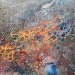 Abstract - Kunstenaar: Quax, Antiek en Kunst, Kunst | Schilderijen | Modern, Ophalen of Verzenden