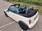 Mini 1.6 16V Cabrio 2007 El.dak, Airco, Auto's, Mini, Elektrische ramen, 4 cilinders, Cabriolet, 4 stoelen