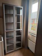 Billy boeken/vitrine kast Limited Edition Metallic Taupe, Ophalen, Met deur(en), 200 cm of meer, 50 tot 100 cm