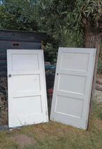 2x oude paneel deuren - Opknappers, Ophalen, Gebruikt, Minder dan 80 cm, Binnendeur