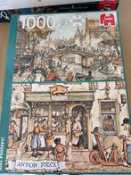 Jumbo Anton Pieck Puzzel 2x1000 stukjes, Ophalen of Verzenden, Meer dan 1500 stukjes, Zo goed als nieuw, Legpuzzel