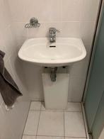 Wastafel met kraan, Gebruikt, Minder dan 100 cm, Wasbak of Wastafel, 25 tot 50 cm