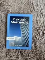 Praktisch staatsrecht HBO RECHTEN BOEKEN, Overige vakken, Ophalen of Verzenden, Zo goed als nieuw, Noordhoff Uitgevers