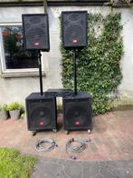 LEM Hurricane geluidsset met Crown versterker, Audio, Tv en Foto, Professionele Audio-, Tv- en Video-apparatuur, Audio, Gebruikt