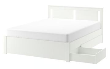 Bedframe IKEA 140x200 met 2 bedlades - afbeelding 1