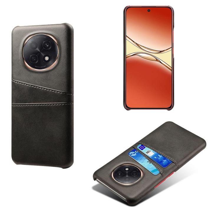 Backcover met Opbergvakjes Set voor OPPO A5 Pro _ Zwart, Telecommunicatie, Mobiele telefoons | Hoesjes en Frontjes | Overige merken