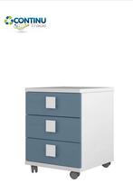 SHOWMODEL Nachtkastje ladeblok Jules oud roze of blauw, Overige materialen, Nieuw, Trasman, 45 tot 65 cm