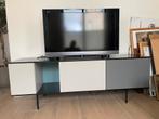 Unieke Pastoe TV kast/dressoir - Zwart/Beige/Grijs/Lichtblau, Ophalen, Overige materialen, 150 tot 200 cm, Zo goed als nieuw