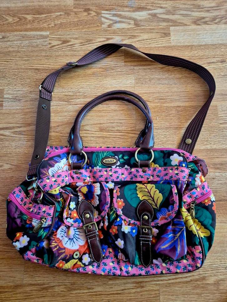 Vrolijk gekleurde Oilily tas, Sieraden, Tassen en Uiterlijk, Tassen | Schoudertassen, Oilily, Ophalen of Verzenden