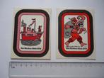 sticker oud Sinterklaas 1978 1979 Boot sint piet sinterklaas, Verzenden, Zo goed als nieuw, Bedrijf of Vereniging