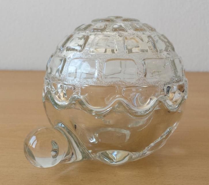 Dekselschaaltje Schildpad - Anchor Hocking USA, Antiek en Kunst, Antiek | Glas en Kristal, Ophalen of Verzenden