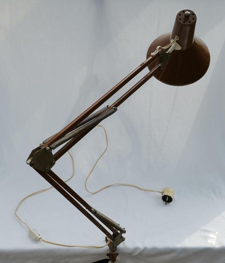 Oude Hala Zeist Architect T9 tafellamp industriele klemlamp, Huis en Inrichting, Lampen | Tafellampen, Gebruikt, Minder dan 50 cm