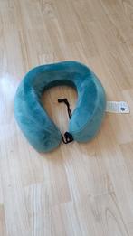 Aquablauw reis nekkussen – Ongebruikt & wasbaar, Ophalen of Verzenden, Nieuw, Blauw, Rond