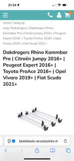 Dakdragers Opel Vivaro, Auto diversen, Dakdragers, Ophalen of Verzenden, Gebruikt