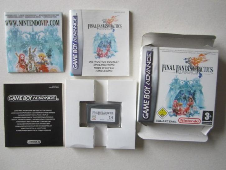 Final Fantasy Tactics Nintendo Gameboy Game Boy Advance, Spelcomputers en Games, Games | Nintendo Game Boy, Zo goed als nieuw
