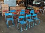 15 Unieke IJzeren stoelen afkomstig uit Indonesie, Ophalen, Gebruikt, Overige kleuren, Industrieel/Vintage