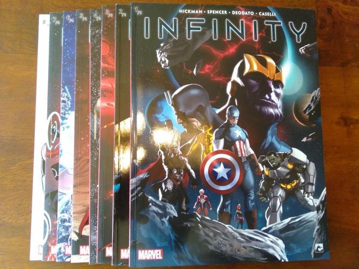 Infinity, Boeken, Stripboeken, Zo goed als nieuw, Complete serie of reeks, Ophalen of Verzenden