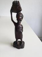 Houtsnijwerk Afrika, Antiek en Kunst, Kunst | Beelden en Houtsnijwerken, Ophalen of Verzenden