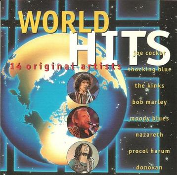   Cd World Hits (14 Original Artist) - compilatie (Pop)