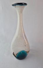 Mdina Glazen Vaas - Gesigneerd & Originele Sticker, Overige kleuren, Ophalen of Verzenden, Minder dan 50 cm, Glas