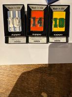Zippo Aanstekers - Set van 3 verzamel zippo’s, Ophalen of Verzenden, Zo goed als nieuw, Aansteker