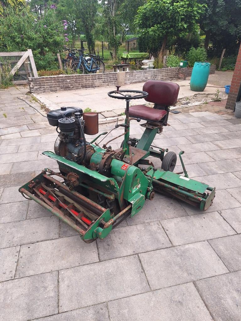 Roberine kooimaier, Tuin en Terras, Grasmaaiers, Gebruikt, Benzine-grasmaaier, 50 cm of meer, Kooimesmaaier, Ophalen