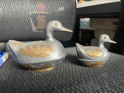 Tinnen eendjes, Antiek en Kunst, Antiek | Tin, Ophalen of Verzenden