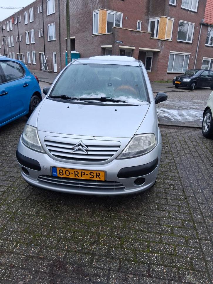 Citroën C3 1.1 I 2005 Grijs, Auto's, Citroën, Particulier, C3, Benzine, B, Hatchback, Handgeschakeld, Origineel Nederlands, Zilver of Grijs