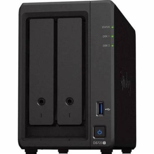 Synology DiskStation DS723+, Computers en Software, Harde schijven, Nieuw, Desktop, Intern, NAS, Ophalen of Verzenden