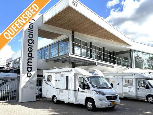 Pilote P700 Essentiel QUEENSBED DAKAIRCO ZONNEPANEEL 2X TV, Caravans en Kamperen, Campers, Bedrijf, tot en met 3, Half-integraal