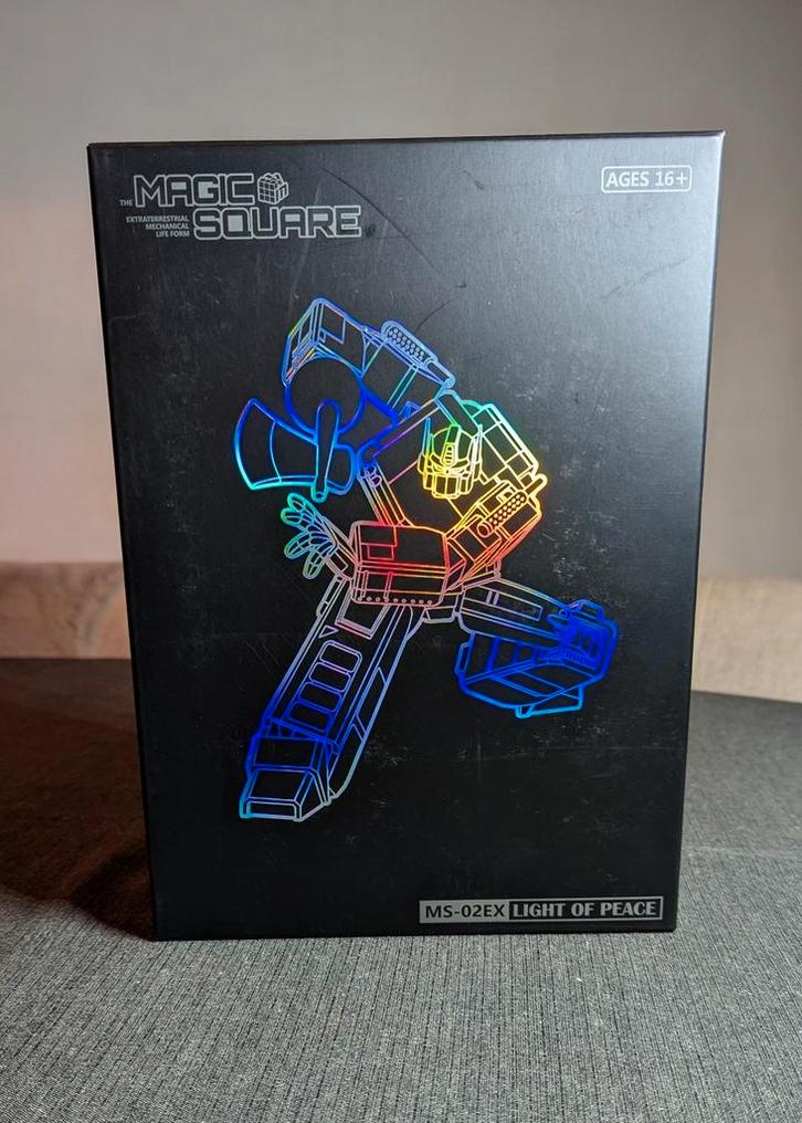 Magic Square Toys MS-02EX Light of Piece Optimus Prime, Verzamelen, Transformers, Zo goed als nieuw, G1, Autobots, Ophalen of Verzenden