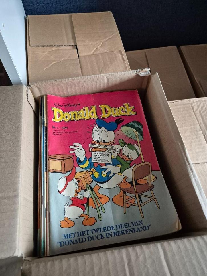 Donald Duck en Donald Duck Extra Jaargangen, Boeken, Stripboeken, Gelezen, Meerdere stripboeken, Ophalen