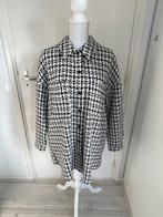 NIEUW zwart/wit middellang jasje met print, Maat 38/40 (M), Only, Verzenden, Zwart