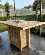Vuurtafel bartafel tuintafel hangtafel sloophout balken., Tuin en Terras, Vuurtafels, Ophalen of Verzenden, Nieuw