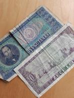 Oude bankbiljetten Roemenië, 1966,10 en 100 lei, samen € 2,=, Postzegels en Munten, Bankbiljetten | Europa | Niet-Eurobiljetten