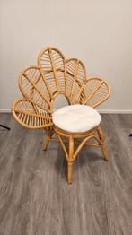 Bohemian rotan stoel, Ophalen of Verzenden, Zo goed als nieuw, Bruin, Eén
