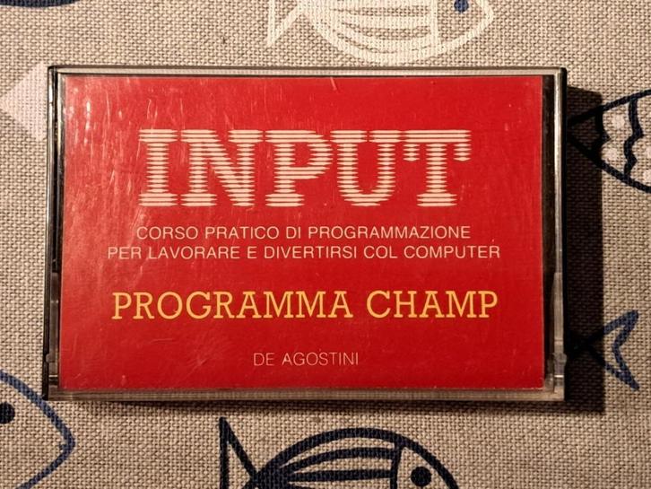 ZX Spectrum cassette 'INPUT' – getest & werkend, Computers en Software, Vintage Computers, Ophalen of Verzenden