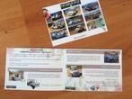 Nosmoke replica Mini Moke originele brochure/auto folder '16, Overige merken, Ophalen of Verzenden