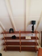 Vintage retro stokkenkast, Huis en Inrichting, Kasten | Wandmeubels, Ophalen, Gebruikt, 25 tot 50 cm, Minder dan 150 cm