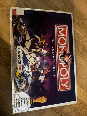 Monopoly wk 98 editie beschikbaar voor biedingen