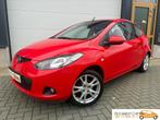 Mazda 2 1.3 Airco Velgen Stoelverwarm ElektrPakket Bluetooth, Auto's, Mazda, Voorwielaandrijving, Gebruikt, Zwart, 4 cilinders