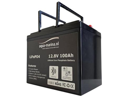Lithium LiFePO4 Accu 12 Volt 100Ah Bluetooth | Lichtgewicht, Auto-onderdelen, Accu's en Toebehoren, Nieuw, Ophalen of Verzenden