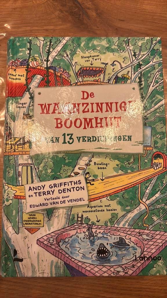 Terry Denton - De waanzinnige boomhut van 13 verdiepingen, Boeken, Kinderboeken | Jeugd | onder 10 jaar, Zo goed als nieuw, Fictie algemeen