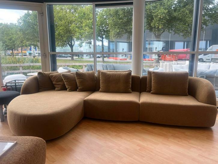 Medusa felt mustard - Passe Partout, Huis en Inrichting, Banken | Bankstellen, Nieuw, Hoekbank, Vierpersoons of meer, 250 tot 300 cm