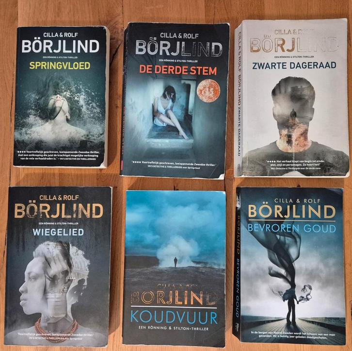 Cilla & Rolf Börjlind - Ronning en Stilton serie - boek 1-6, Boeken, Thrillers, Gelezen, Scandinavië, Ophalen of Verzenden