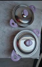Gulsan Pannen Set, Huis en Inrichting, Keuken | Potten en Pannen, Ophalen of Verzenden, Gebruikt, Rvs, Pannenset