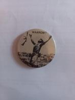 Vintage Button - Waarom?, Verzamelen, Speldjes, Pins en Buttons, Ophalen of Verzenden, Gebruikt, Overige onderwerpen, Button