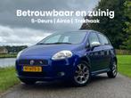 Fiat Punto 1.4 | Airco | 5-Deurs | Trekaak | NAP, Voorwielaandrijving, Zwart, 4 cilinders, Origineel Nederlands