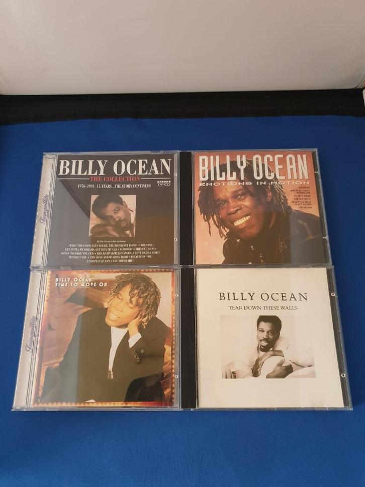 Diverse cd's Billy Ocean - 4 stuks, Cd's en Dvd's, Cd's | Pop, Zo goed als nieuw, Ophalen of Verzenden