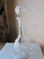 Prachtige grote geslepen kristallen karaf met stop, Antiek en Kunst, Antiek | Glas en Kristal, Verzenden